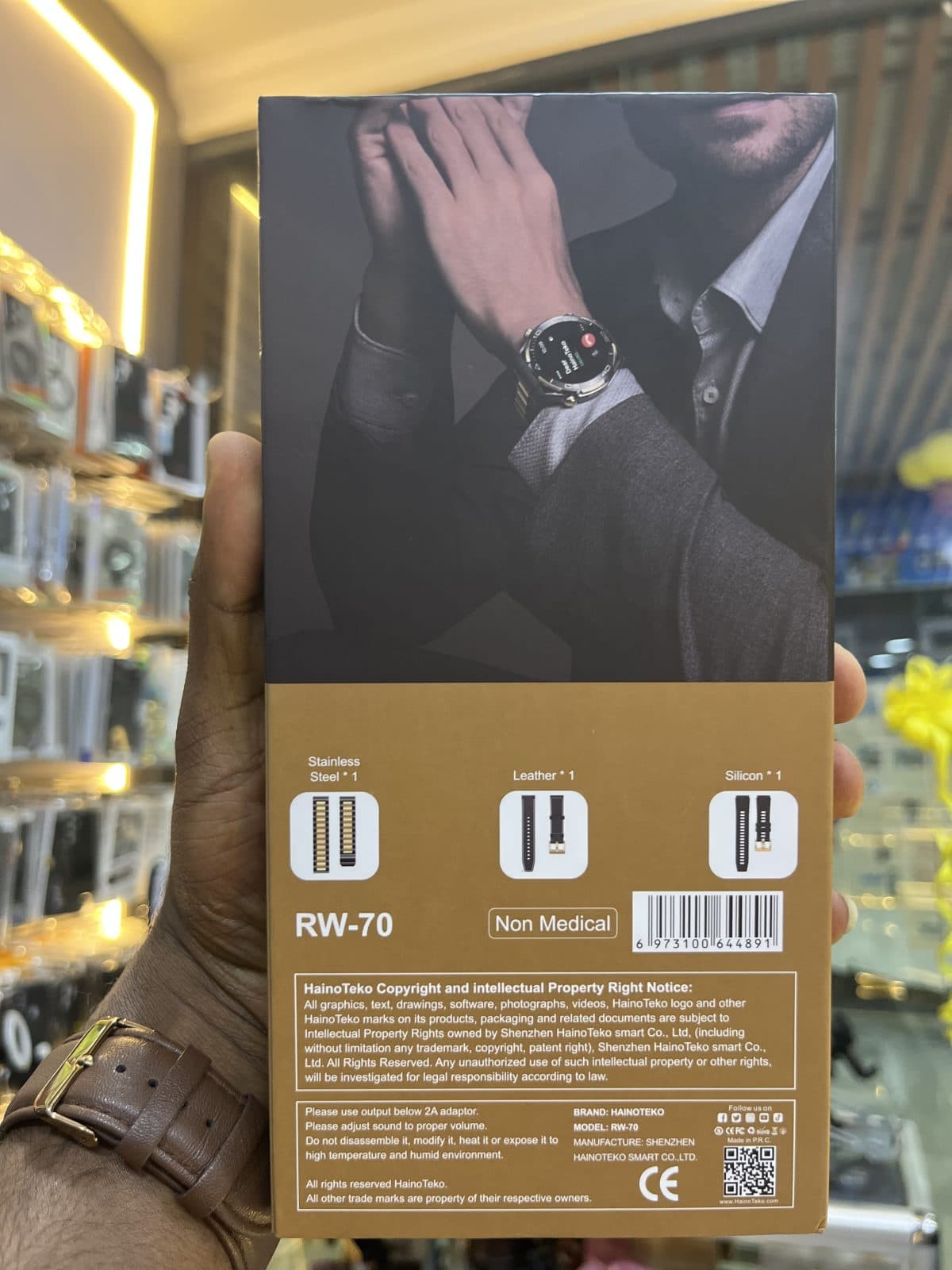 Haino Teko RW-70 Waterproof Smartwatch