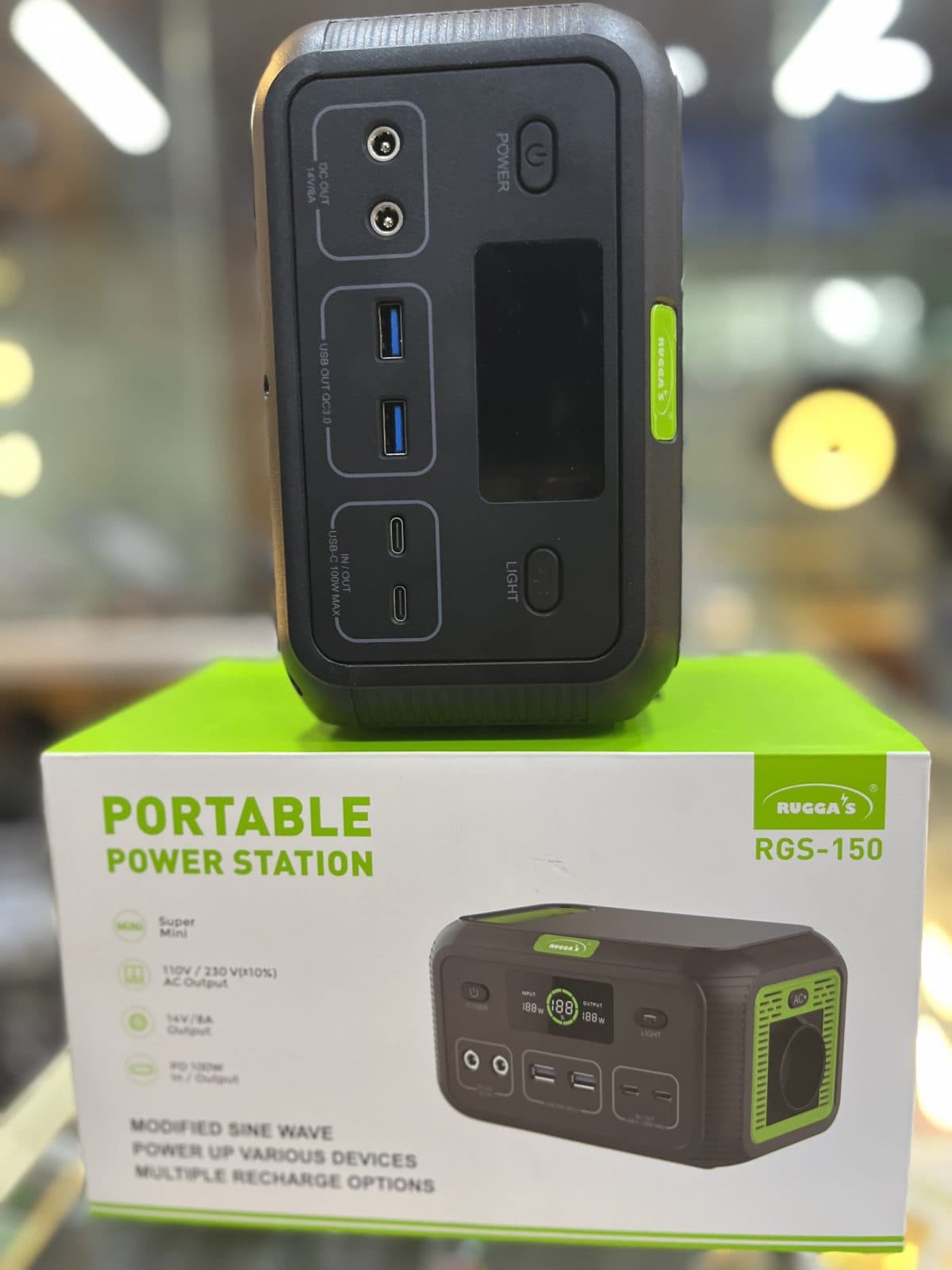 Rugga's RGS-150 Portable Power Station